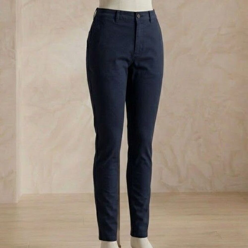 Mugsy Morgans Mens Straight Fit Jeans Size 40x34 Navy Blue Stretch Denim Pant